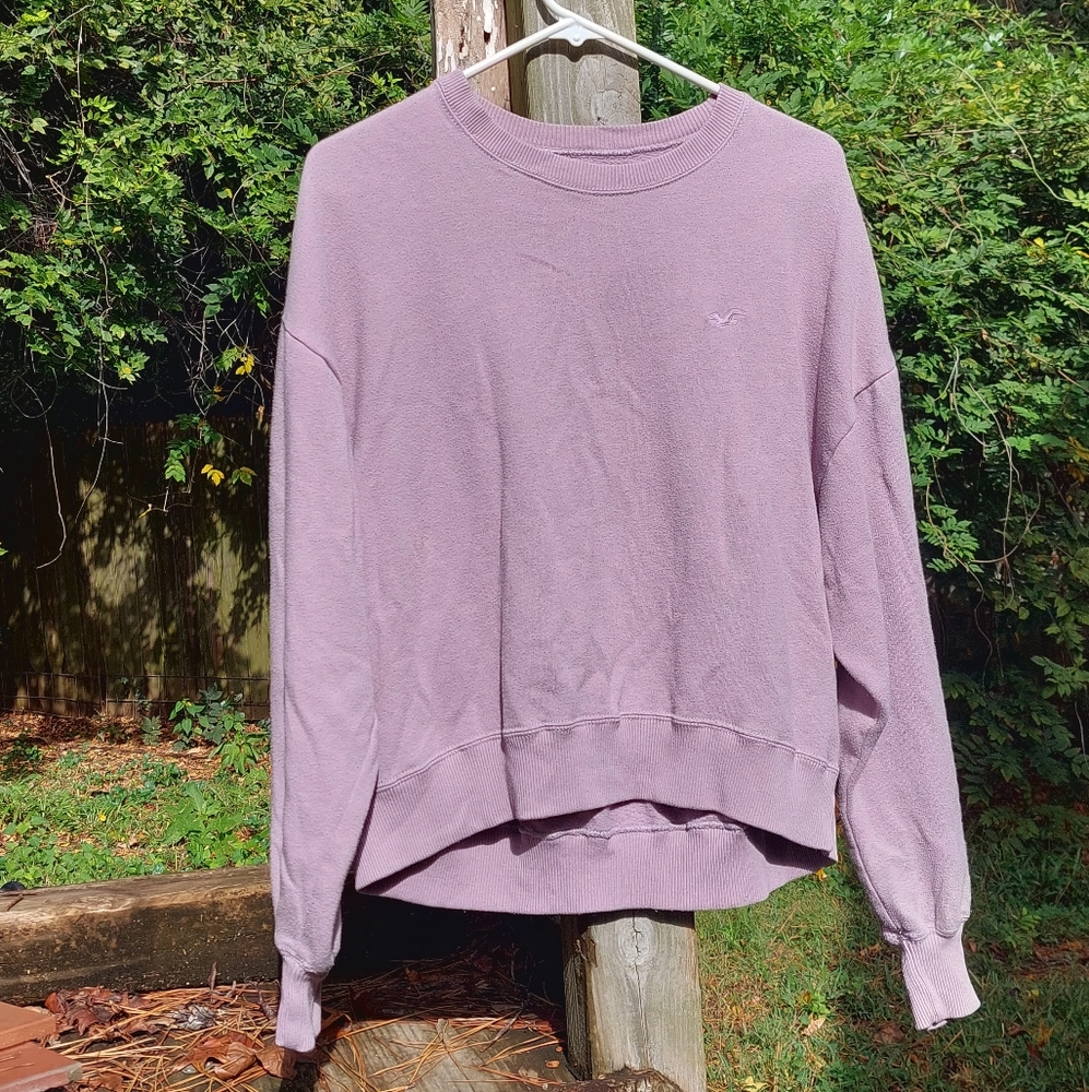 Hollister Lavender Sweatshirt